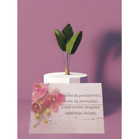 Kartka z wersetam